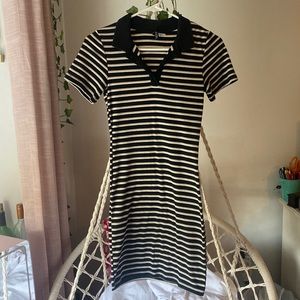 H&M stripped dress Medium